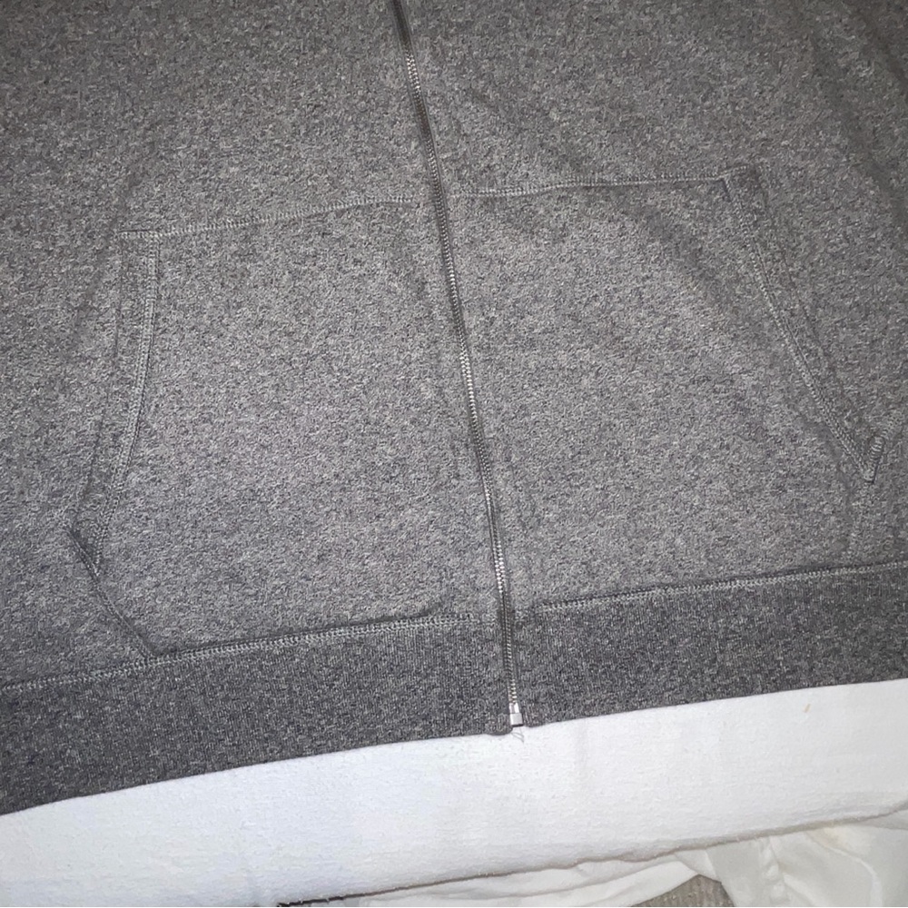 Men’s 5XB Ralph Lauren Heather Gray Zip-Up Hoodie-EUC - Picture 6 of 8